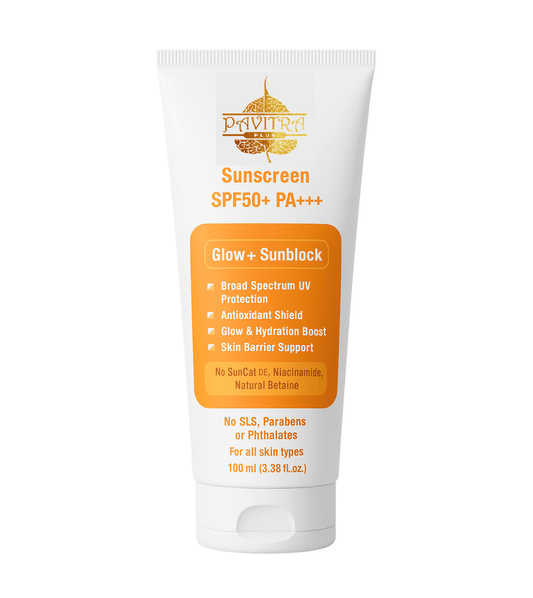 Pavitraplus Sunscreen SPF 50 PA+++ 50gm (Pack of 1) - PavitraPlus