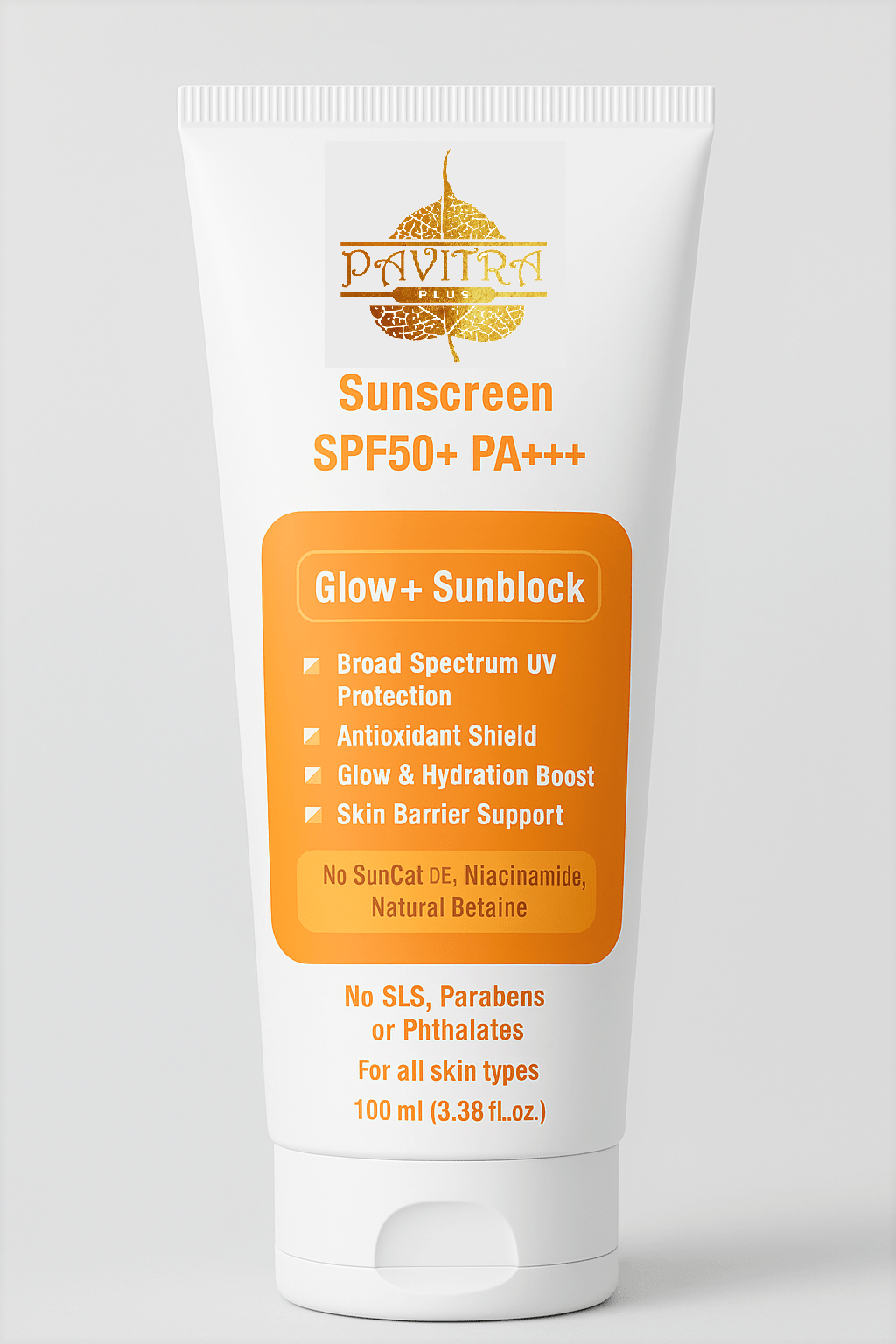 Pavitraplus Sunscreen SPF 50 PA+++ 50gm (Pack of 1) - PavitraPlus