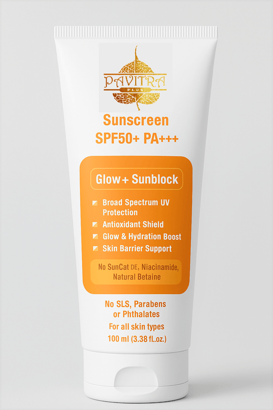 Pavitraplus Sunscreen SPF 50 PA+++ 50gm (Pack of 1) - PavitraPlus