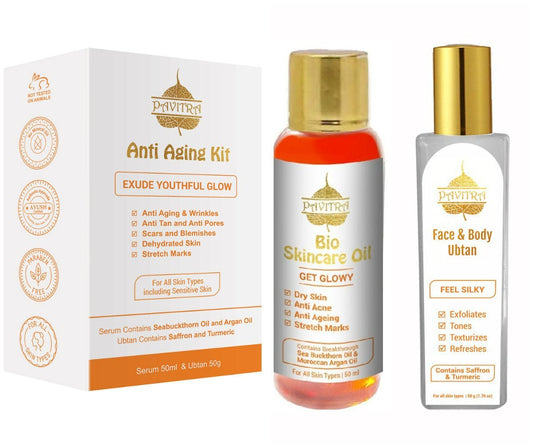 Instant Glow Anti - Aging Kit - PavitraPlus