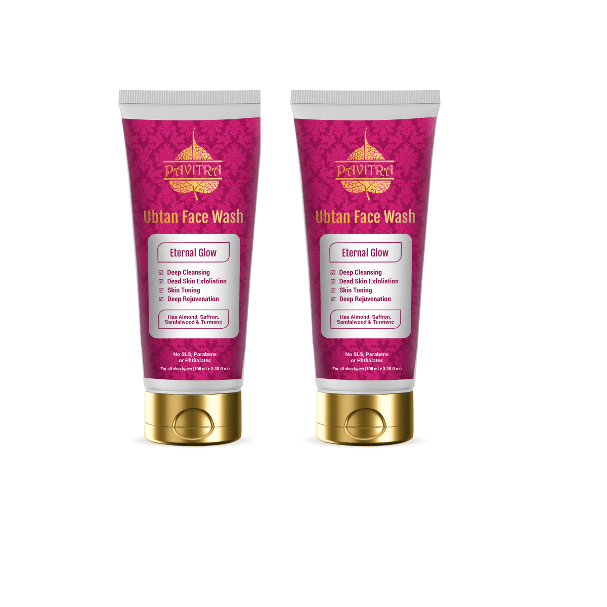 Ubtan Glow Face Wash (Pack of 1) - PavitraPlus