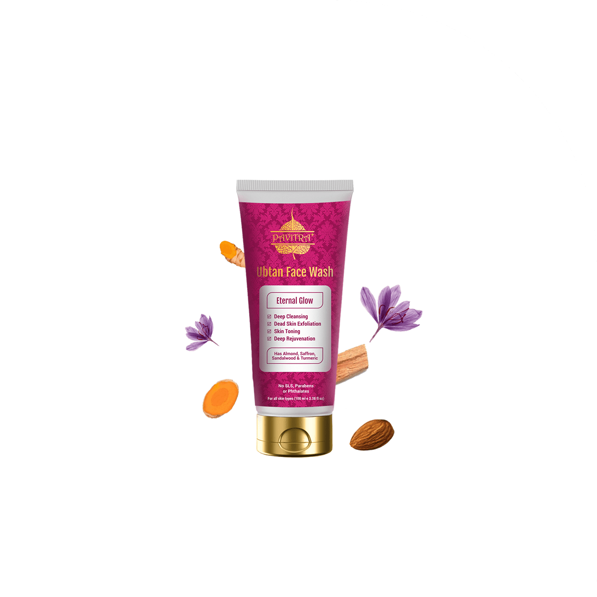 Ubtan Glow Face Wash (Pack of 1) - PavitraPlus