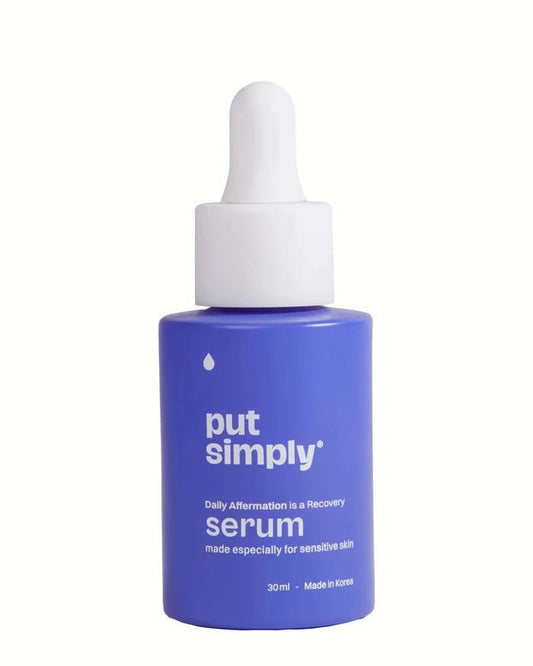 Put Simply Korean Hydrating Face Serum with Niacinamide, Peptides & Ceramides - Anti Aging Firming and Brightening Skin Care for Acne Prone, Oily, Dry & Sensitive Skin - 30ml - PavitraPlus