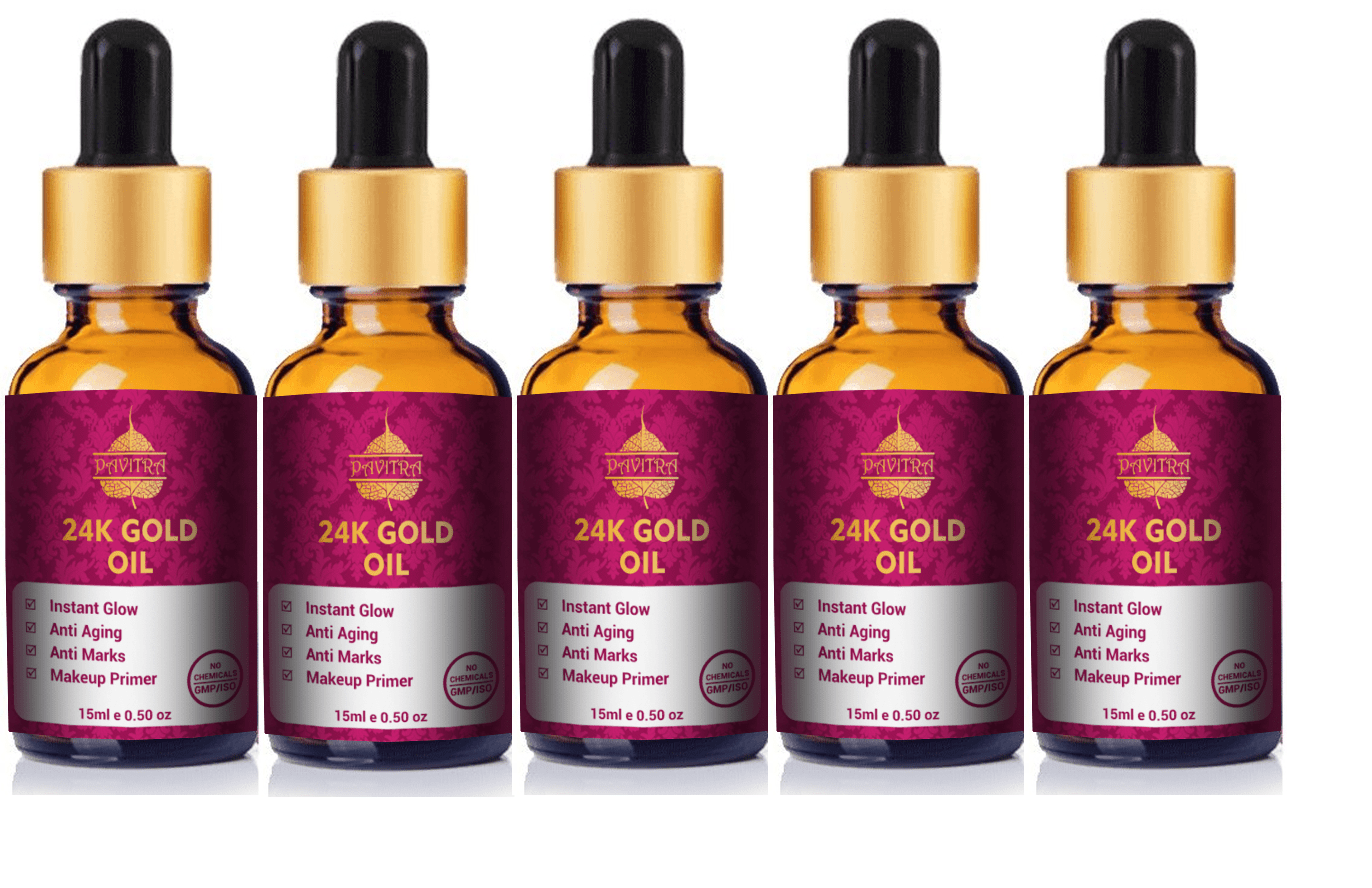 24K Gold Oil - PavitraPlus