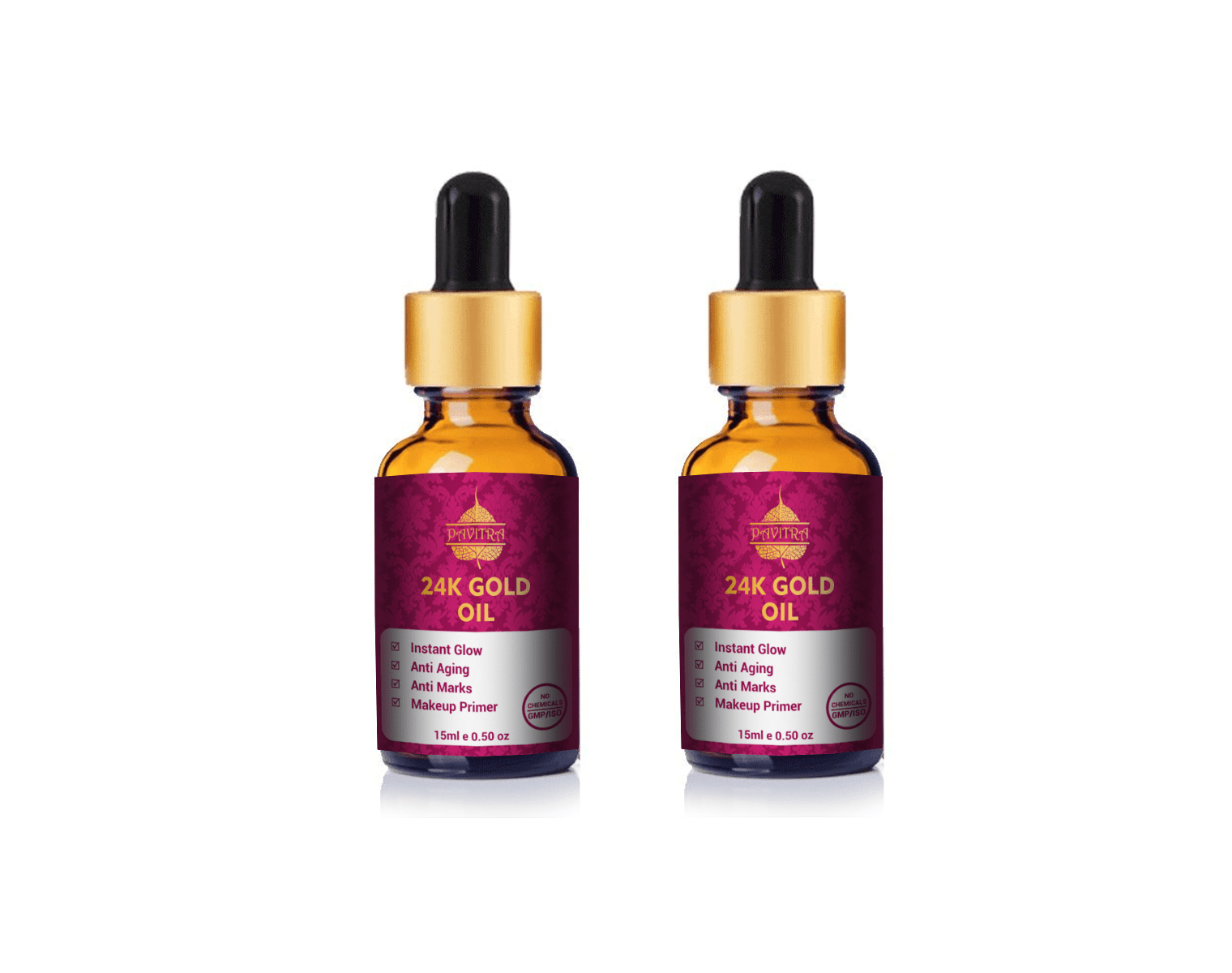 24K Gold Oil - PavitraPlus