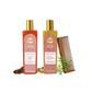 Hair Loss Control Shampoo + Hair Oil with Neem Wood Comb