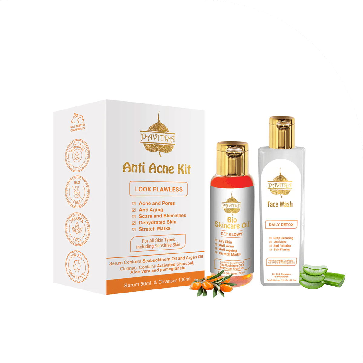 Advanced Anti - Acne Kit - PavitraPlus